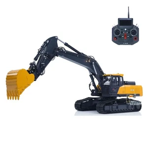 Super Frog 3Pump 9CH Valve 1:14 Hydraulic RC Excavator E400 Pro Digger X12 Radio - Bild 1 von 24