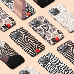 Personalisierte Handyhülle für iPhone 16 16e 15 14 13 Pro Max Cover Leopardenmuster - Bild 1 von 26