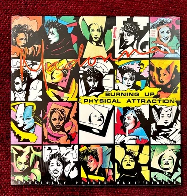 MADONNA SEALED MINT 1982 BURNING UP SINGLE RECORD 12" FIRST ALBUM PROMO PRICE LP - Image 1 of 4