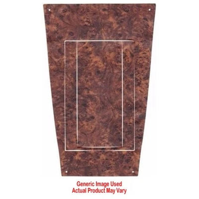 Console Cover Insert Trim Alum. Auto Shifter Reproduction Plate for 73-81 Camaro - Image 1 of 4