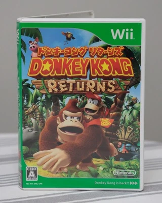 Donkey Kong Country Returns (JPN Wii 2010) Japanese, Used - Image 1 of 4