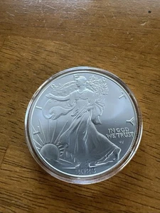 2023 Walking Liberty 1 Ounce Fine Silver West Point Mint - Picture 1 of 2