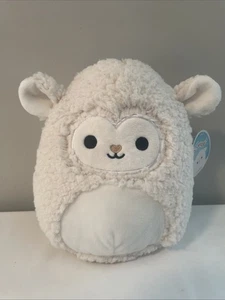 Squishmallow 8"  Sophie Sheep Ivory Lamb Fuzzy With Tags - Picture 1 of 9