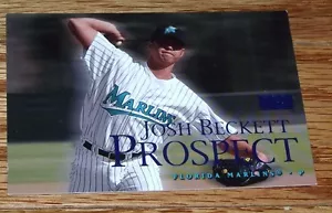 2000 SkyBox Baseball Card #214 Josh Beckett Rookie Florida Marlins *A3 - Picture 1 of 1