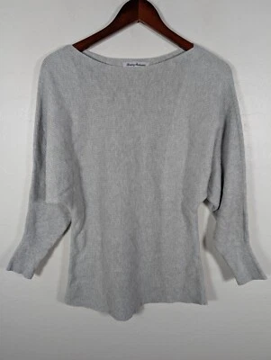 Suéter Tommy Bahama Mujer Gris Medio Acanalado Mangas Raglán Elastizado Informal Foto 1 de 4