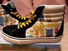 SIMPSONS VANS Sk8-H 1987-2020 UK size 09. Excellent Condition. In BOX. Rare. 