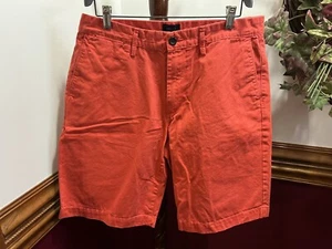 * Gap Shorts Orange Chino Cotton Casual Mens Size 35 10.5 inch Inseam - Picture 1 of 5