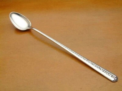 Cucharas individuales para bebidas heladas de plata esterlina Rambler Rose by Towle 8 1/8" Foto 1 de 3