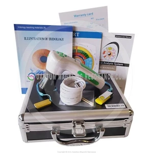 Gráfico de cámara de iridología 2025 12 MP HD 30X iriscopio U9811 análisis CCD de iris V 3,31 - Imagen 1 de 15