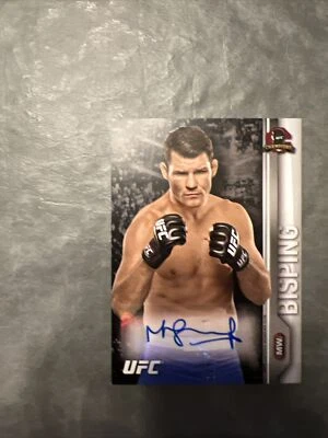 2015 Topps UFC Champions - Fighter Autographs #FA-MBI Michael Bisping (AU) - Image 1 of 4