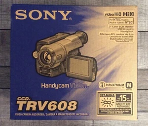 Empty Box Sony Handycam CCD-TRV608 Video Hi8 (No Camcorder) (No Accessories) - Picture 1 of 6