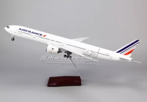 1:157 47CM AIR FRANCE BOEING 777-300ER Plane Landing Gear Resin Aircraft Model - Picture 1 of 13
