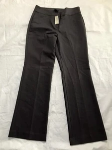 Ann Taylor Signature Pants Size 10 Boot Leg Gray Stretch Office Career NWT - Picture 1 of 11