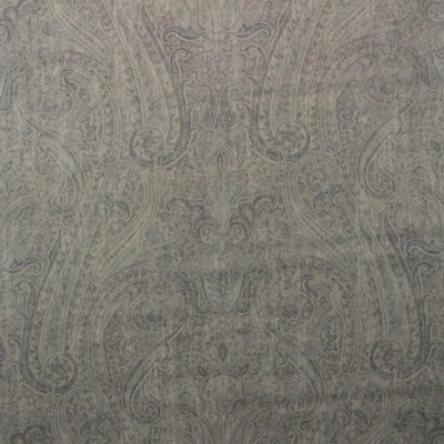 TELA DE LINO PAISLEY FLORAL CREMA MINERAL PALERA DISEÑOS BALARD POR YARDA 54"W Foto 1 de 4