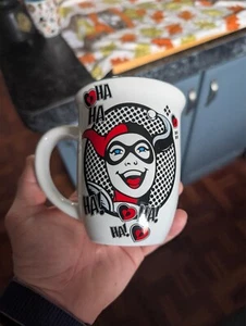 DC Comics JOKER Harley Quinn Puddin! Ha! Ha! Ha! 16 oz Ceramic Mug Licensed - Picture 1 of 5