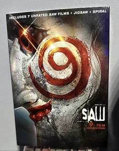 Saw Franchise 9 Film Collection DVD Unrated Jigsaw Spiral Horror W/ Slipcover AV - Picture 1 of 3