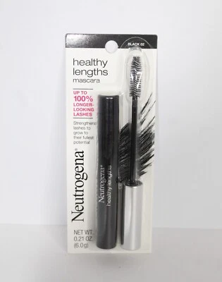 Neutrogena Healthy Lengths Washable Mascara, Black 2, 0.21 oz New Unopened - Image 1 of 4