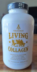 Ancestral Supplements Grass Fed Living Collagen, Joint Support 500 mg 180 Caps - Picture 1 of 3