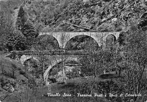 24-72E) VARALLO SESIA FRACTION MEADOWS AND BRIDGES OF CERVAROLO VERCELLI - Picture 1 of 2