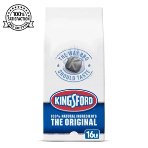 Briquetas de carbón Kingsford 16 lb iluminación rápida hechas en EE. UU. combustible para parrilla al aire libre - Imagen 1 de 12