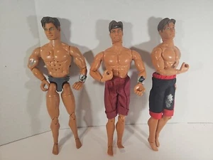 Vintage 12 Inch Figure  Max Steel,  Lot of 3 - Picture 1 of 5