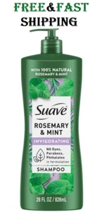 Champú vigorizante Suave Professionals, romero y menta, 28 fl oz - Imagen 1 de 7
