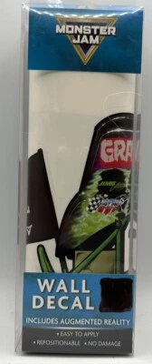 Monster Jam  Wall Decal 20”x 10” Easy To Apply Repositionable No Damage - Image 1 of 4