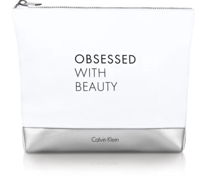 NEW CALVIN KLEIN Obsessed with Beauty Cosmetic Makeup Pouch - image 1 of 2