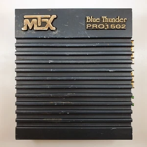 MTX Blue Thunder Pro1502 N-Channel VFET Amplifier VTG 1997 UNTESTED - Picture 1 of 7