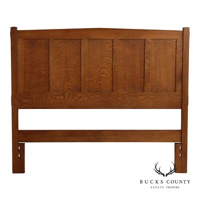 Stickley Mission Collection Oak Full-Size Headboard - Image 1 of 4