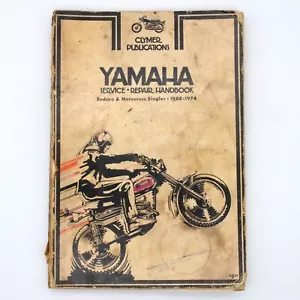 Clymer M409 Yamaha Enduro Motocross 1968 1974 Service/Repair Handbook **READ** - Bild 1 von 11