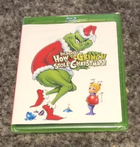 Dr. Seuss' How the Grinch Stole Christmas (DVD, 1966) RARE GREEN CASE **NEW!** - Picture 1 of 3