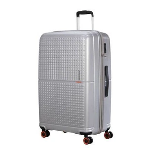 American Tourister Geopop - Spinner 77 Tsa Argento - Valigie Trolley Grande - Foto 1 di 2