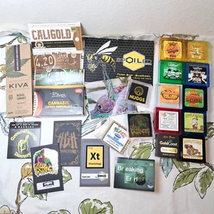 420 Packaging Lot Marijuana Dispensary / Prop 215 Cali Rare Discontinued Brands - Picture 1 of 5