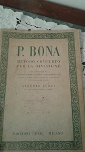 ✅💯Antico libro musicale p.bona metodo completo per la divisione - Foto 1 di 6