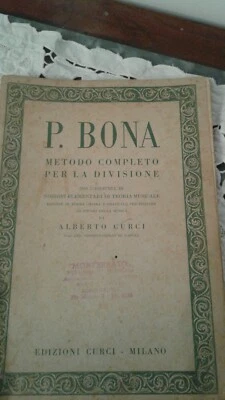 ✅💯Antico libro musicale p.bona metodo completo per la divisione - Immagine 1 di 4