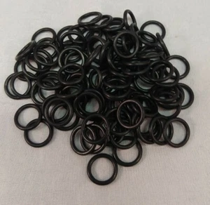 Buna-N O-Rings 1/16" CS x 3/8" ID x 1/2" OD AS568 Dash #012 Duro 70 Qty 100 - Picture 1 of 2
