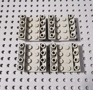 LEGO Schrägsteine Rumpf Wanne 4x4 alt hellgrau 4 stk gray inverse roof 4854 A010 - Bild 1 von 1