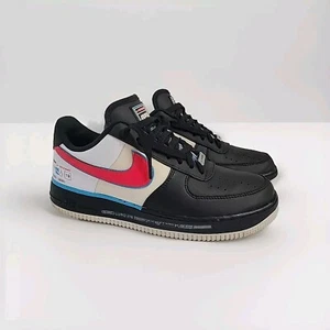Nike Air Force 1 07 Low QS Racing (AH8462-004) Motorsports Black Men's 8 "NASCAR - Picture 1 of 12
