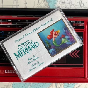 Vintage 1989 Disney The Little Mermaid Soundtrack Cassette Tape - Picture 1 of 3