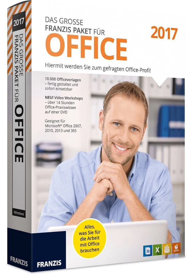Das Grosse Franzis Paket für Office 2017 - Bild 1 von 1