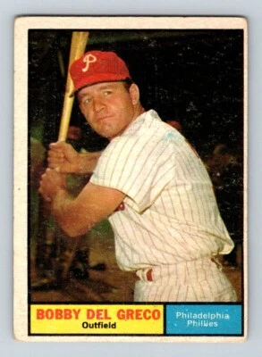  1961 Topps #154 Bobby Del Greco - Image 1 of 2