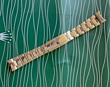 Bracciale per Rolex AfterMarket - 20mm Maglie Piene Finali Curvi - Stainless 