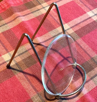 BEVELED REPLACEMENT FLAT Round Glass, CUT 3" to 8", 1/8" Thick - Image 1 of 4