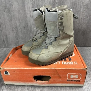 BURTON WOMENS GLIDE GRAY SNOWBOARD BOOTS WOMENS 7.5 W/ BOX 1999 RARE FIND - Picture 1 of 11