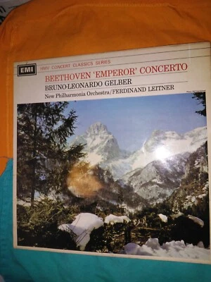 hmv concert classics series - beethoven "emperor" concerto - 12" vinyl lp - EMI - Image 1 of 4