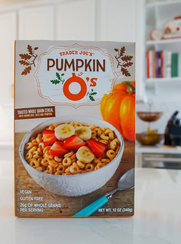 Trader Joe's Pumpkin O's Breakfast Whole Grain Cereal Oats and Brown Rice - Image 1 of 3