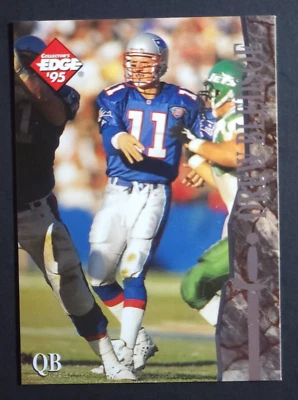 1995 COLLECTORE EDGE EXCALIBUR #121 DREW BLEDSOE NEW ENGLAND PATRIOTS *NRMT/MINT - Image 1 of 2