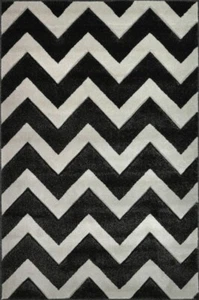 Picasso Chevron Roll Luxurious Rug Turkish Area Carpet Mat Non-Shed Bedroom Mat - Picture 1 of 3