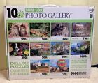 Sure-Lox Photo Gallery Box Set of 10 Deluxe Jigsaw Puzzles 5600 Pcs